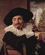 Portrait of Isaak Abrahamsz Massa Frans Hals